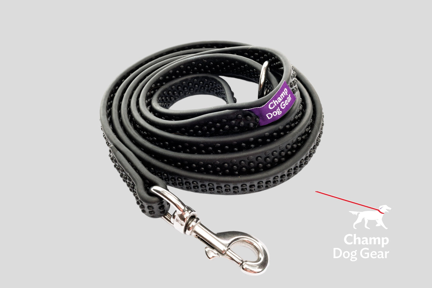 4' - BioThane Super Grip Snap Leash